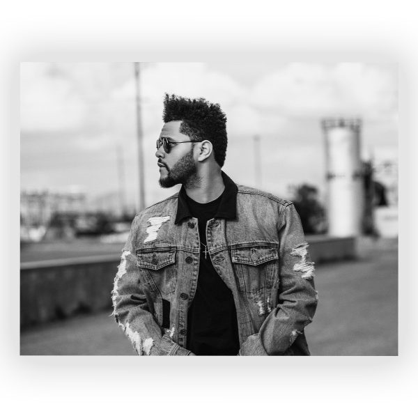 پوستر گلاسه طرح THE WEEKND کد17