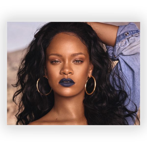 پوستر گلاسه طرح RIHANNA کد13