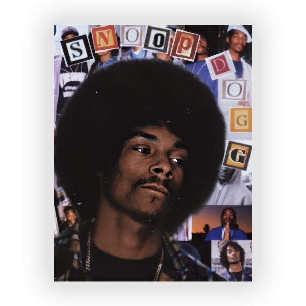 پوستر گلاسه طرح Snoop Dogg کد21