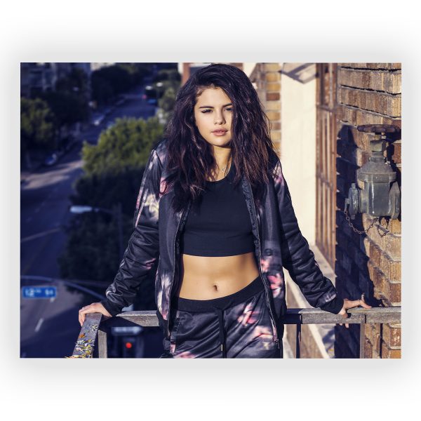 پوستر گلاسه طرح SELENA GOMEZ کد20