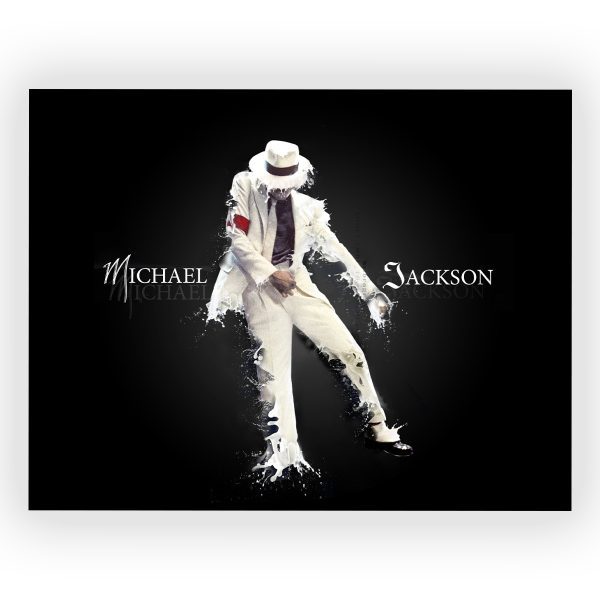 پوستر گلاسه طرح Michael Jackson کد20