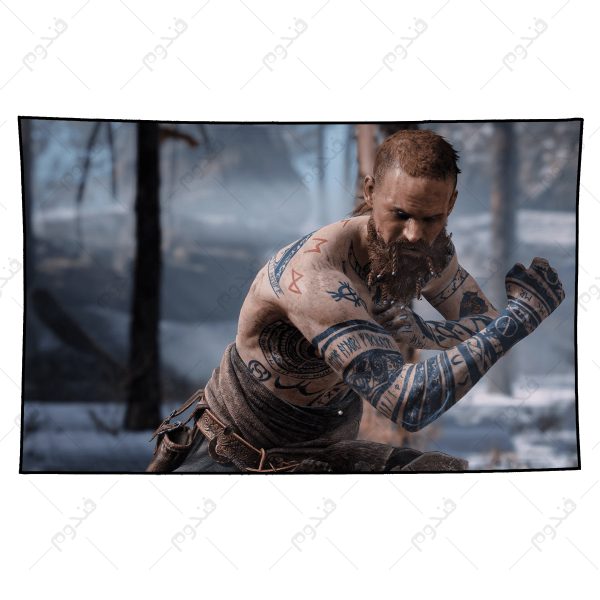 بکدراپ طرح بازی god of war شخصیت Baldur