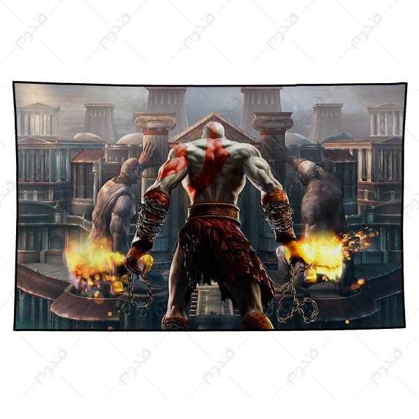 بکدراپ طرح بازی god of war شخصیت KRATOS