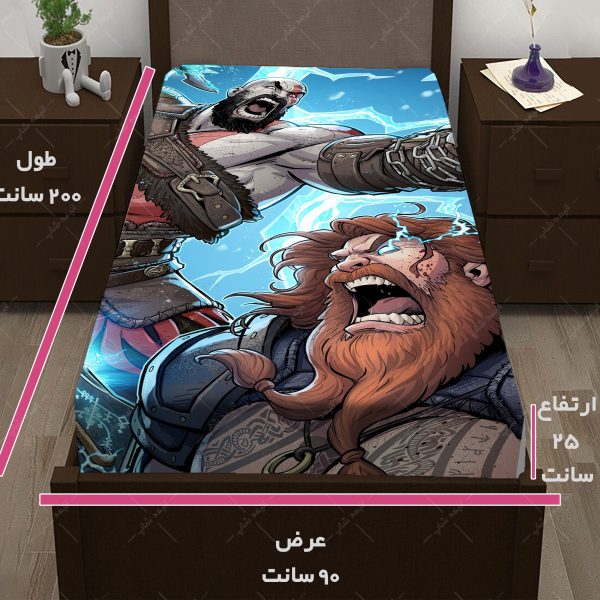 روتختی طرح بازی God of war کاراکتر THOR