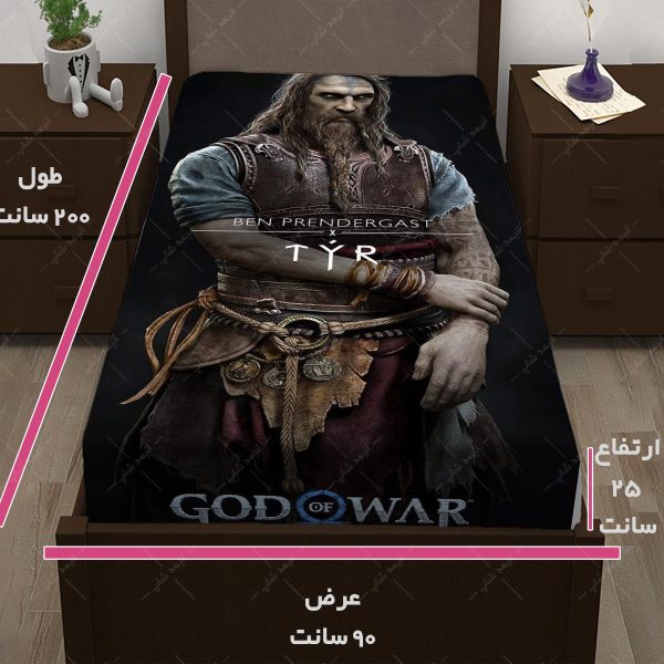 روتختی طرح بازی God of war کاراکتر TYR