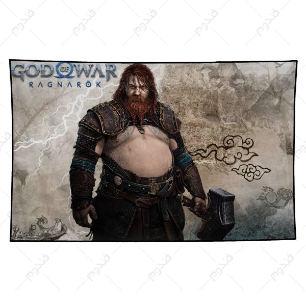 بکدراپ طرح بازی god of war شخصیت THOR