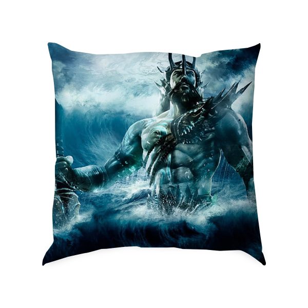 کوسن طرح بازی God of war کاراکتر POSEIDON