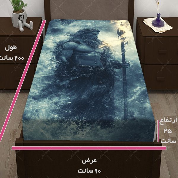 روتختی طرح بازی God of war کاراکتر POSEIDON