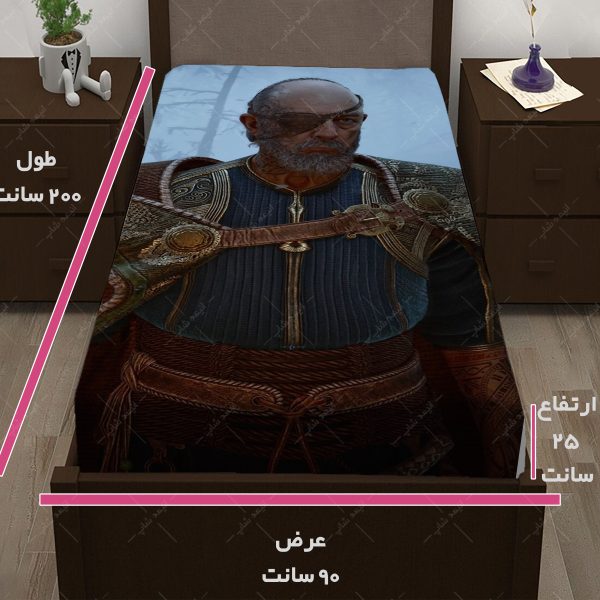 روتختی طرح بازی God of war کاراکتر ODIN