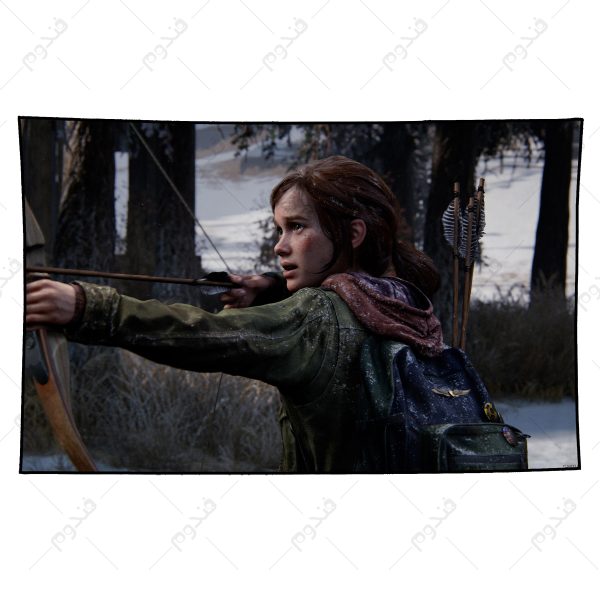 بکدراپ طرح بازی the last of us شخصیت Ellie