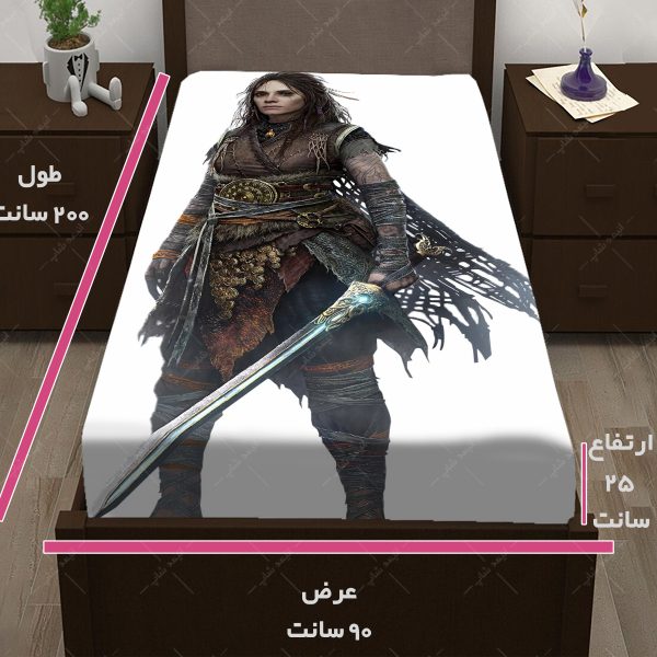 روتختی طرح بازی God of war کاراکتر FREYA