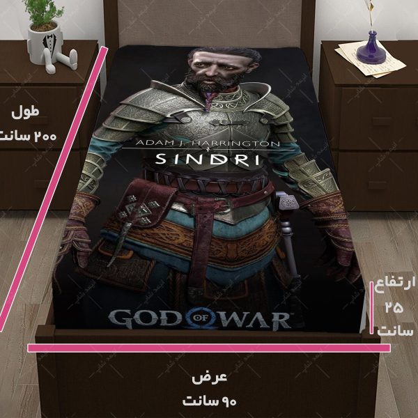 روتختی طرح بازی God of war کاراکتر BROK & SINDRI