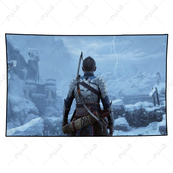 بکدراپ طرح بازی god of war شخصیت Atreus