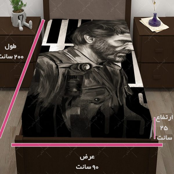 روتختی طرح بازی The last of us کاراکتر JOEL