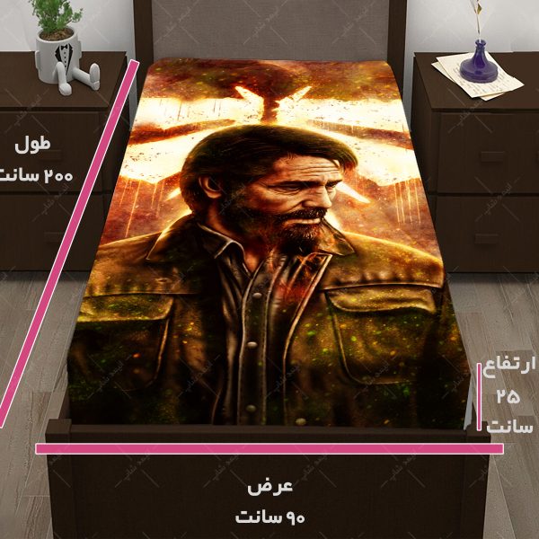 روتختی طرح بازی The last of us کاراکتر JOEL