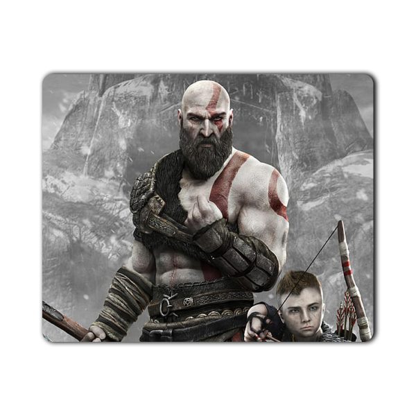 موس پد طرح بازی God of war کاراکتر KRATOS