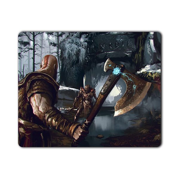 موس پد طرح بازی God of war کاراکتر KRATOS