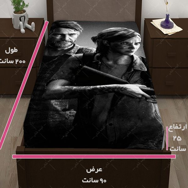 روتختی طرح بازی The last of us کاراکتر Ellie