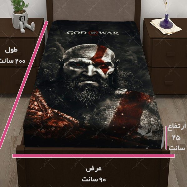 روتختی طرح بازی God of war کاراکتر KRATOS