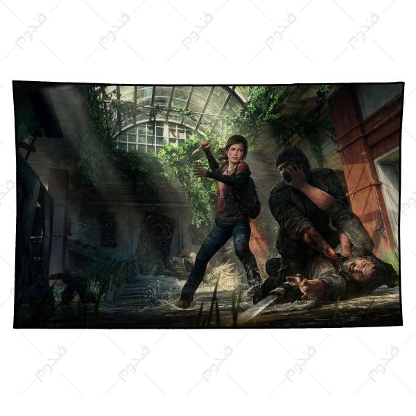 بکدراپ طرح بازی the last of us شخصیت Ellie