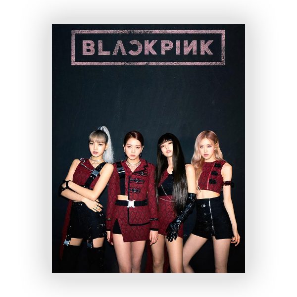 قاب MDF طرح گروه Blackpink کد03