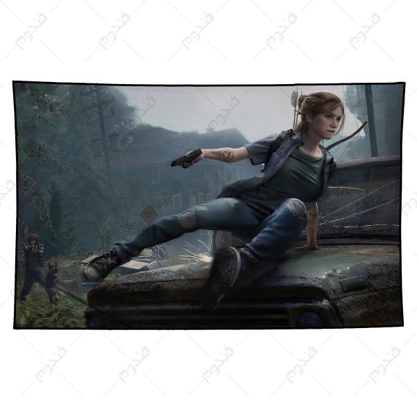 بکدراپ طرح بازی the last of us شخصیت Ellie