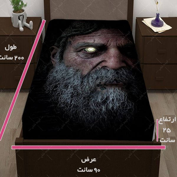 روتختی طرح بازی God of war کاراکتر MIMIR