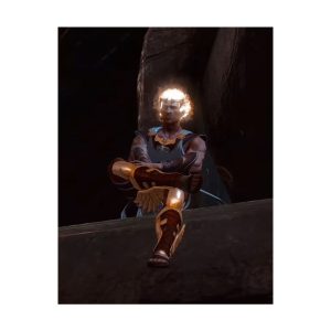 قاب MDF طرح بازی God of war کاراکتر HERMES