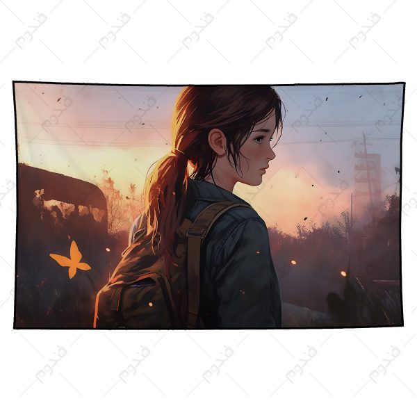 بکدراپ طرح بازی the last of us شخصیت Ellie