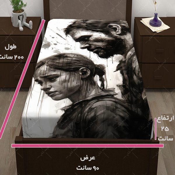 روتختی طرح بازی The last of us کاراکتر JOEL