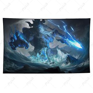 بکدراپ طرح بازی god of war شخصیت POSEIDON