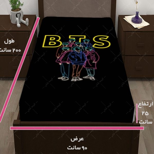 روتختی طرح گروه BTS کد08