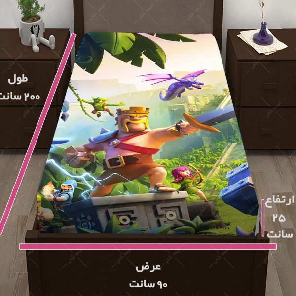 روتختی طرح بازی Clash Of Clans کد02