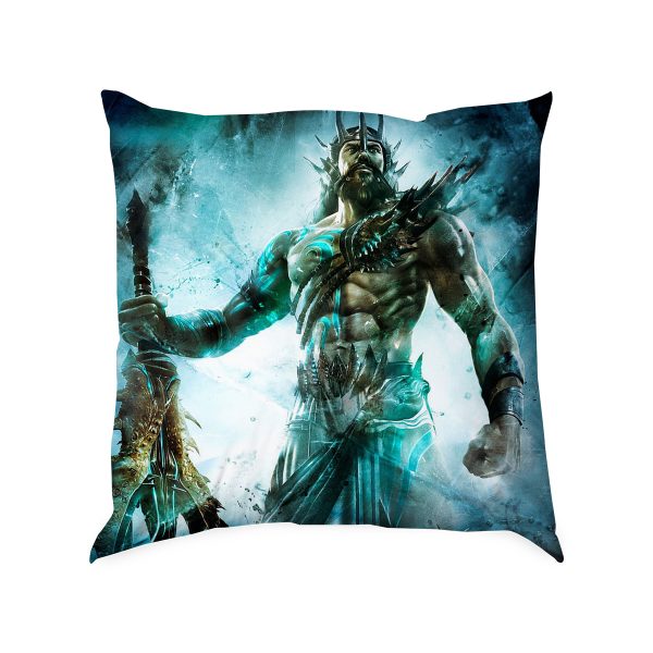 کوسن طرح بازی God of war کاراکتر POSEIDON