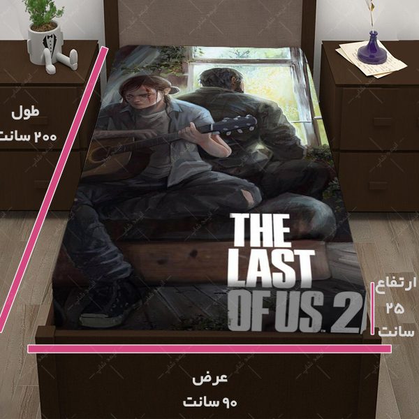 روتختی طرح بازی The last of us کاراکتر Ellie