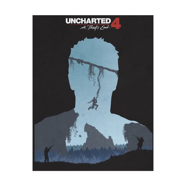 پوستر گلاسه طرح بازی Uncharted کد016