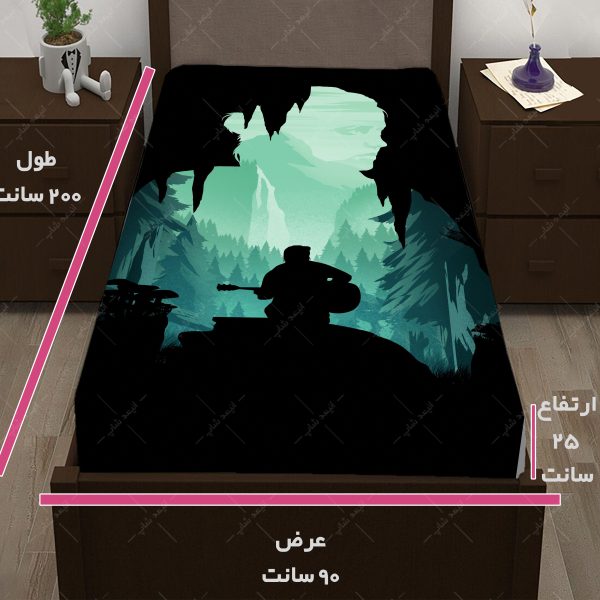 روتختی طرح بازی The last of us کاراکتر Ellie