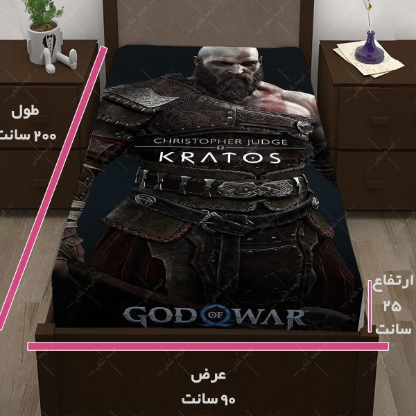 روتختی طرح بازی God of war کاراکتر KRATOS