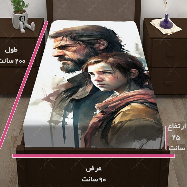 روتختی طرح بازی The last of us کاراکتر JOEL