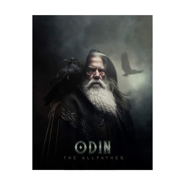 پوستر گلاسه طرح بازی God of war کاراکتر ODIN