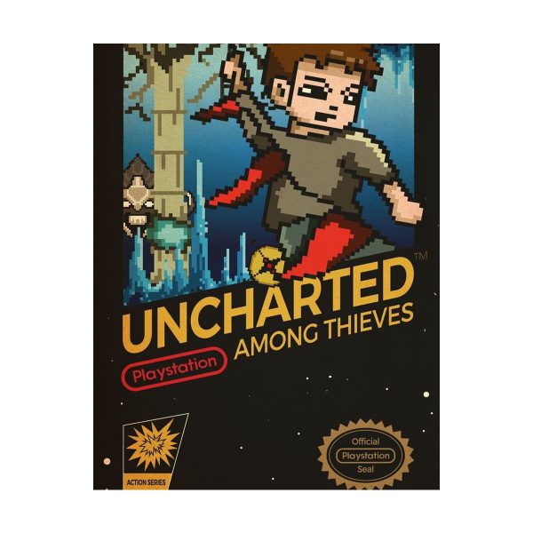 پوستر گلاسه طرح بازی Uncharted کد019