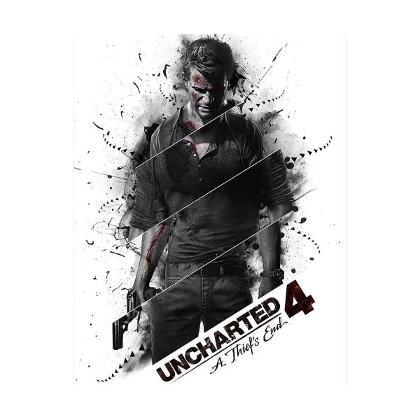 پوستر گلاسه طرح بازی Uncharted کد028