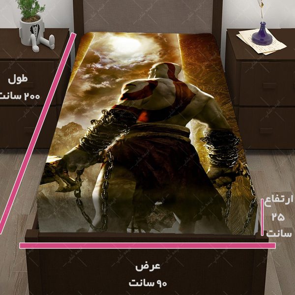 روتختی طرح بازی God of war کاراکتر KRATOS