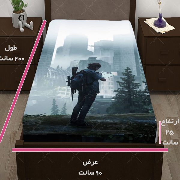 روتختی طرح بازی The last of us کاراکتر Ellie