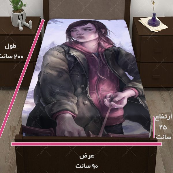 روتختی طرح بازی The last of us کاراکتر Ellie