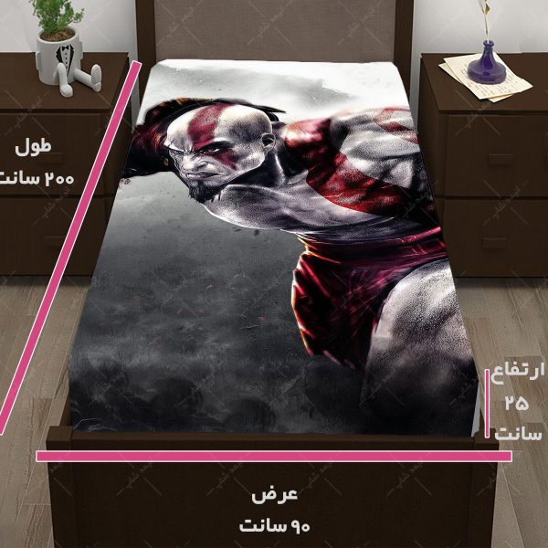 روتختی طرح بازی God of war کاراکتر KRATOS