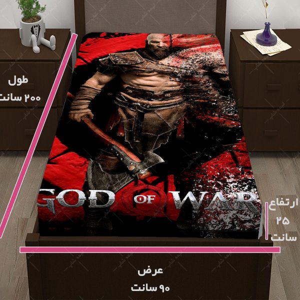 روتختی طرح بازی God of war کاراکتر KRATOS