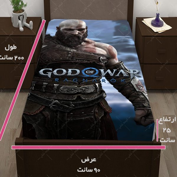 روتختی طرح بازی God of war کاراکتر KRATOS