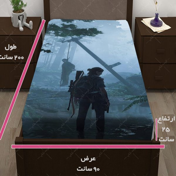 روتختی طرح بازی The last of us کاراکتر Ellie