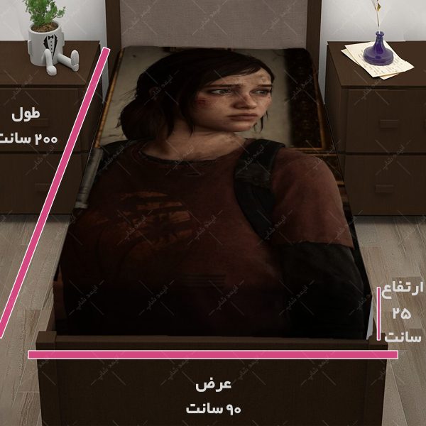 روتختی طرح بازی The last of us کاراکتر Ellie